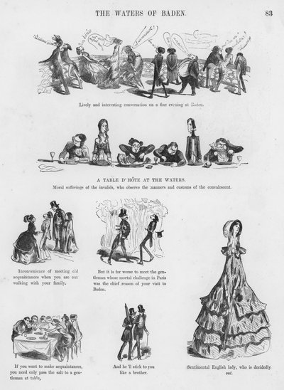 Bocetos humorísticos y grotescos de Gustave Doré de Gustave Dore
