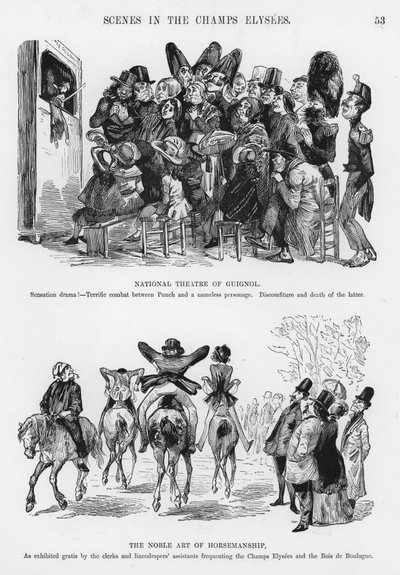 Bocetos humorísticos y grotescos de Gustave Doré de Gustave Dore