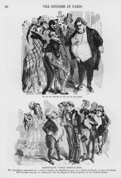 Bocetos humorísticos y grotescos de Gustave Doré de Gustave Dore