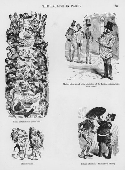 Bocetos humorísticos y grotescos de Gustave Doré de Gustave Dore