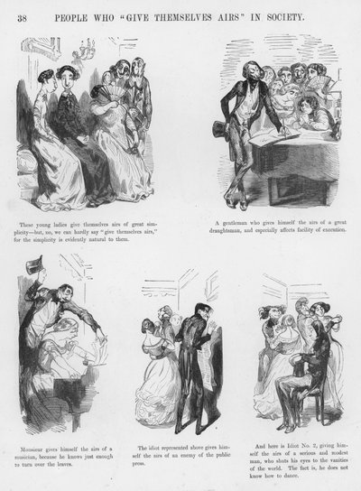 Bocetos Humorísticos y Grotescos por Gustave Doré de Gustave Dore