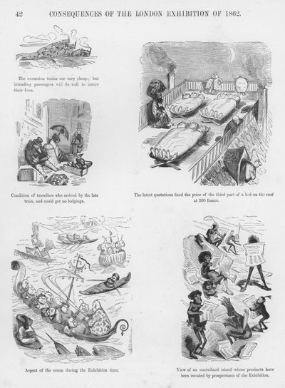 Bocetos humorísticos y grotescos por Gustave Doré de Gustave Dore