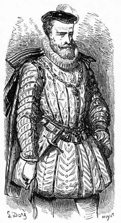 Sully (Maximiliano de Bethune, Barón de Rosny, Duque de Sully de Gustave Dore