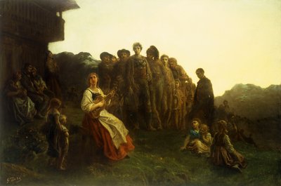 El baladista de Gustave Dore