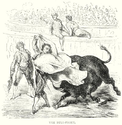La corrida de toros (grabado) de Gustave Dore
