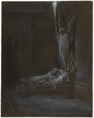 La llamada de Samuel de Gustave Dore