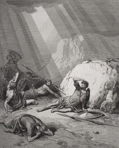 La Conversión de San Pablo, Hechos 9:1-6, ilustración de 