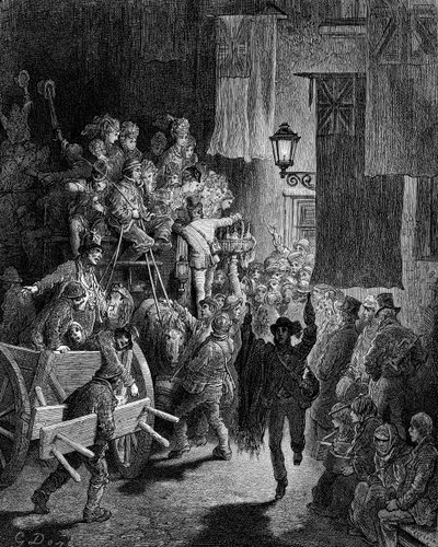 El Derby - Volviendo a casa de Gustave Dore
