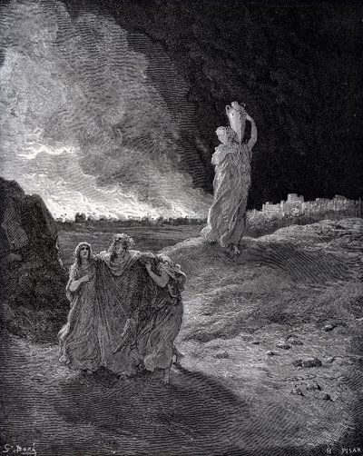 La destrucción de Sodoma de Gustave Dore