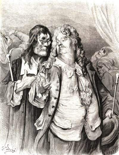 Los doctores, siglo XIX de Gustave Dore