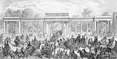 La entrada a Hyde Park, de 