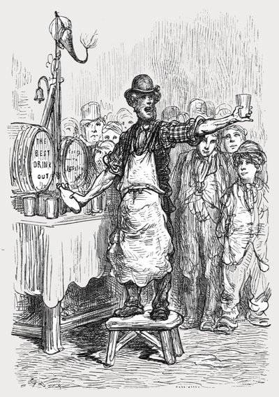 El hombre de la cerveza de jengibre de Gustave Dore