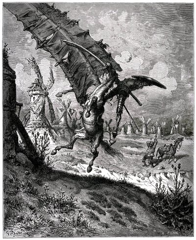 El ingenioso hidalgo Don Quijote de la Mancha de Gustave Dore