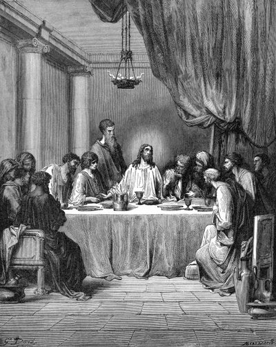 La Última Cena de Gustave Dore