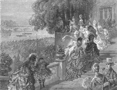 Los Limes - Mortlake, 1872 de Gustave Dore