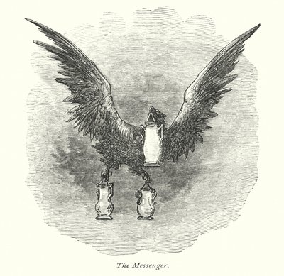 El Mensajero (grabado) de Gustave Dore