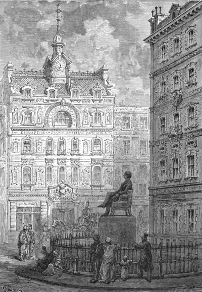 El Monumento a George Peabody de Gustave Dore