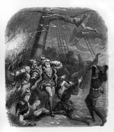 La tempestad - Shakespeare de Gustave Dore