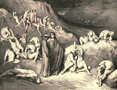 La corteza salió en escamas, c1890 de Gustave Dore
