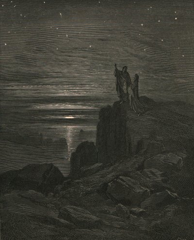 Entonces saliendo volvimos a ver las estrellas, c1890 de Gustave Dore