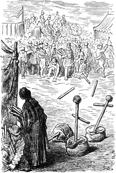 Tres palos un centavo de Gustave Dore