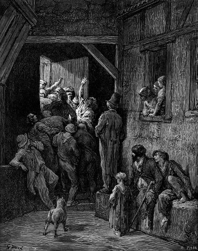 Échenlo fuera, Ratcliff de Gustave Dore