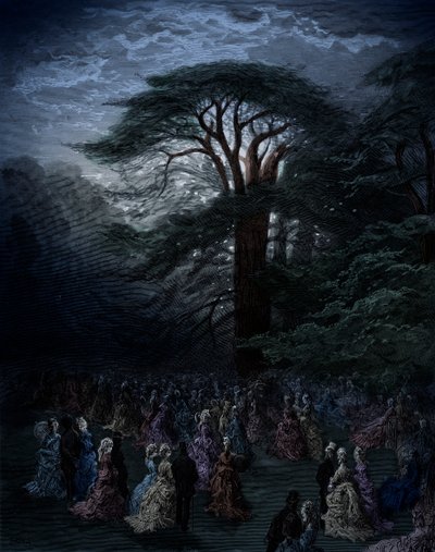 Fiesta victoriana en Londres, Chiswick por Doré de Gustave Dore