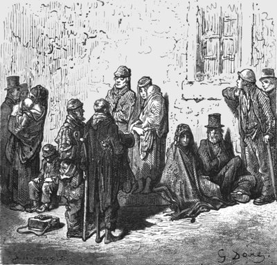 Huérfanos y Vagabundos de Gustave Dore