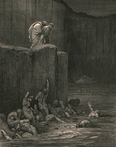 ¿Por qué te inclinas tan ávidamente sobre mí?, c1890 de Gustave Dore