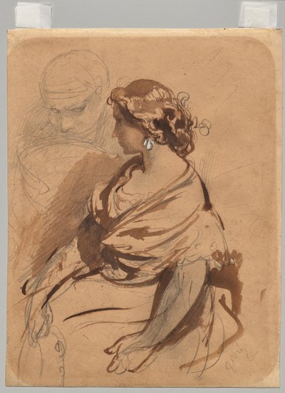 Mujer joven de Valencia de Gustave Dore