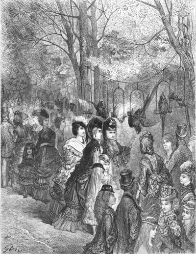 Jardines Zoológicos - El Paseo del Loro de Gustave Dore