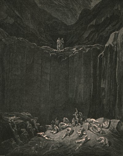 ...la justicia todo lo busca, condena a castigo a los falsificadores, c1890 de Gustave Dore