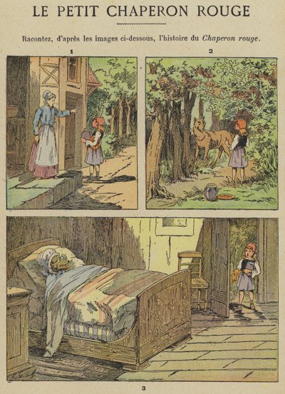 Caperucita Roja de Gustave Fraipont