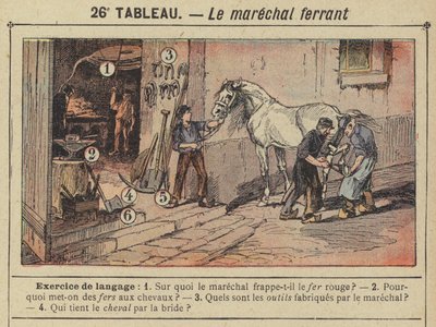 El herrero de Gustave Fraipont