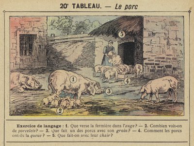 El cerdo de Gustave Fraipont