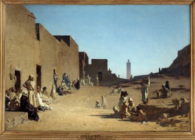 Laghouat. Sahara argelino de Gustave Guillaumet
