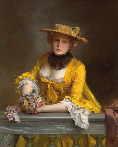 El vestido amarillo de Gustave Jacquet