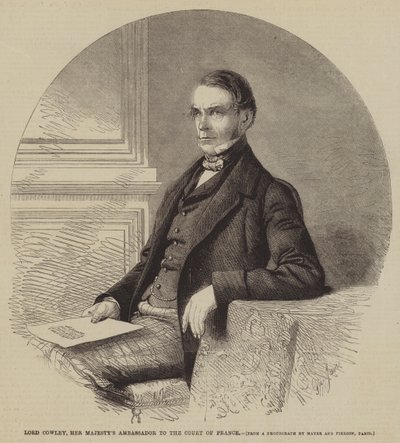Lord Cowley, embajador de Su Majestad en la corte de Francia de Gustave Janet