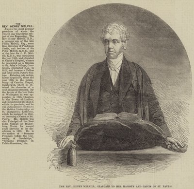 El Reverendo Henry Melvill, Capellán de Su Majestad y Canónigo de San Pablo de Gustave Janet