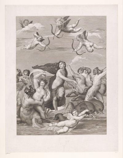 Triunfo de Galatea de Gustave Joseph Biot