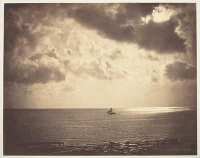 Bergantín en el agua, 1856 de Gustave Le Gray