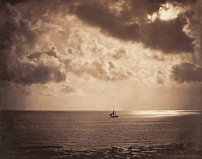 Brig sobre el agua de Gustave Le Gray