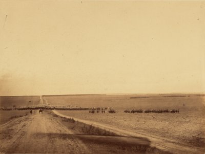 [Maniobras de Caballería, Camp de Chalons] de Gustave Le Gray