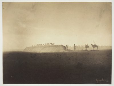Campamento de Chalons: Maniobras del 3 de octubre de Gustave Le Gray