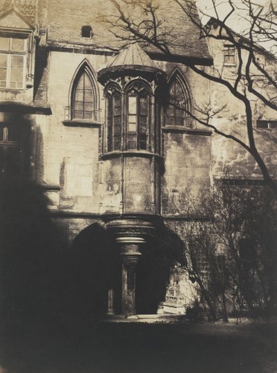 Hotel de Cluny, París, ca. 1851 de Gustave Le Gray