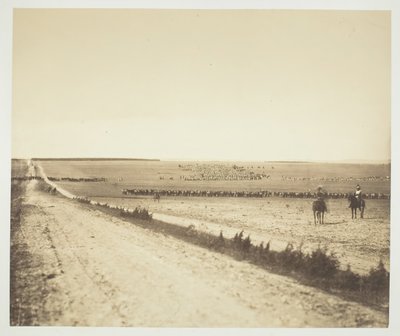 Maniobras, Camp de Châlons, 1857 de Gustave Le Gray