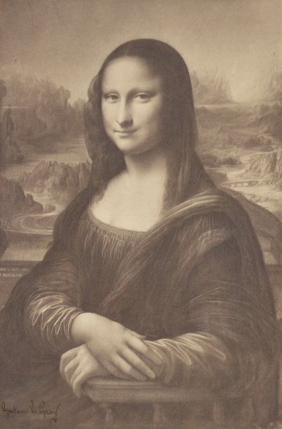 [Dibujo de Millet de la Mona Lisa] de Gustave Le Gray