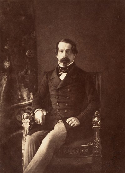 Retrato de Louis-Napoléon Bonaparte como Príncipe-Presidente de Gustave Le Gray