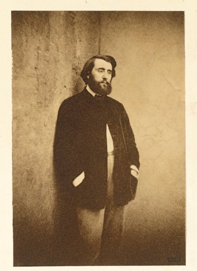 Retrato de Edmond Cottinet 1824-1895, c. 1848-50 de Gustave Le Gray