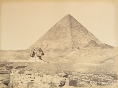 Pirámides de Guiza de Gustave Le Gray
